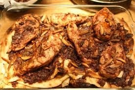 the best of Palestinian Traditional food “Musakhan”